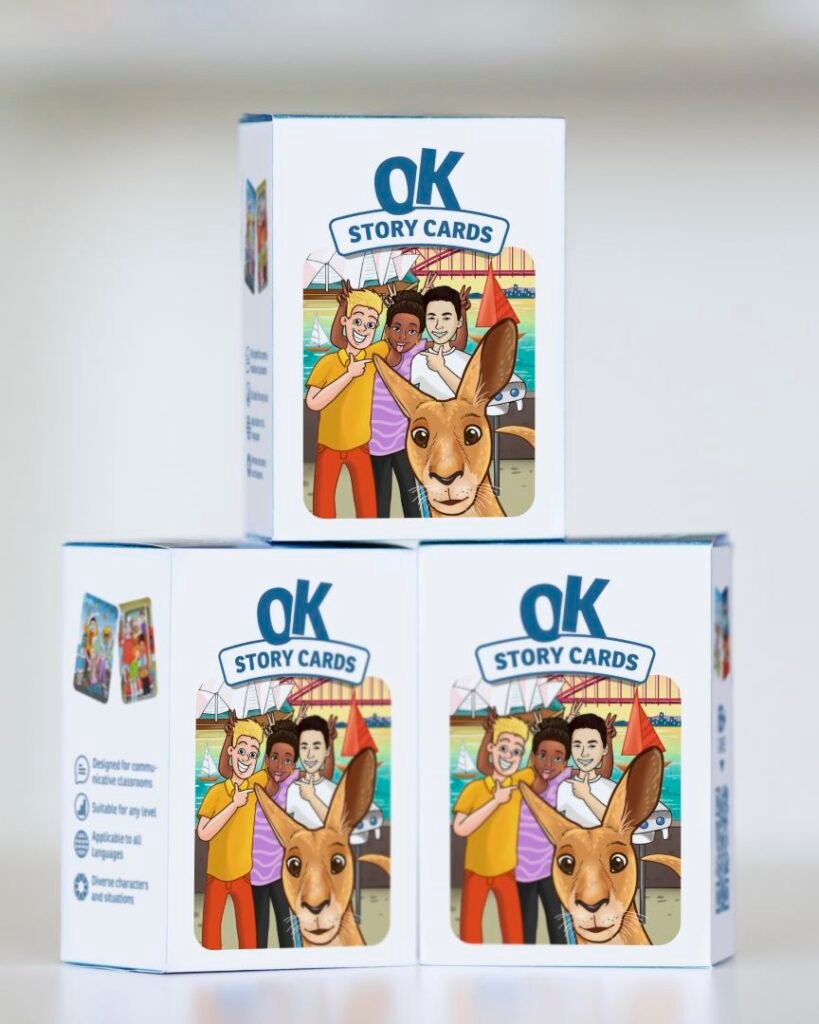 Ok First Part Card ОК STORY CARDS – Fun and Interactive Language Learning Games