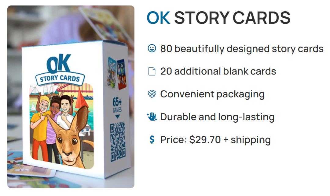Ok First Part Card ОК STORY CARDS – Buy Now